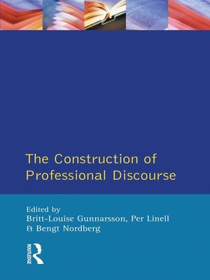 cover image of The Construction of Professional Discourse